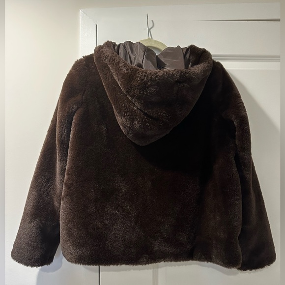 VERO MODA, Sui Hooded Faux Fur Jacket - Picture 11 of 14
